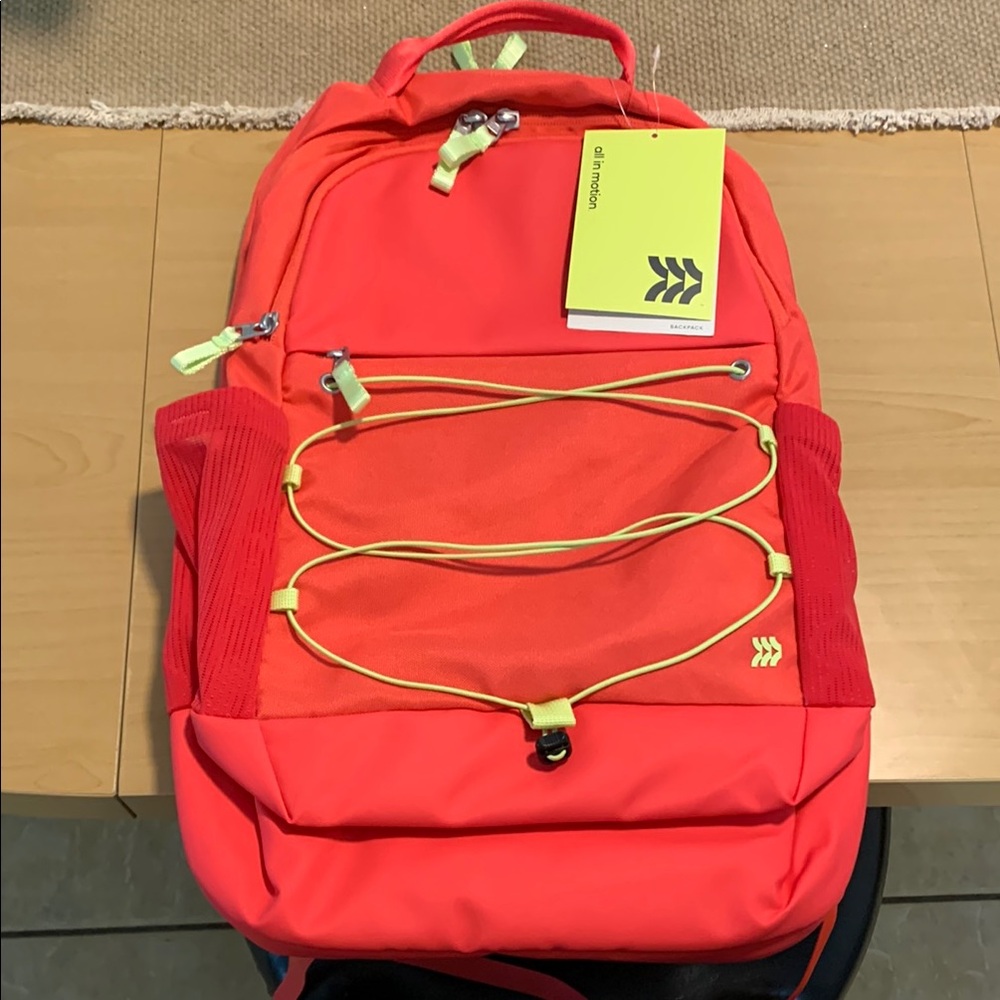 Bright Orange Backpack - image 1